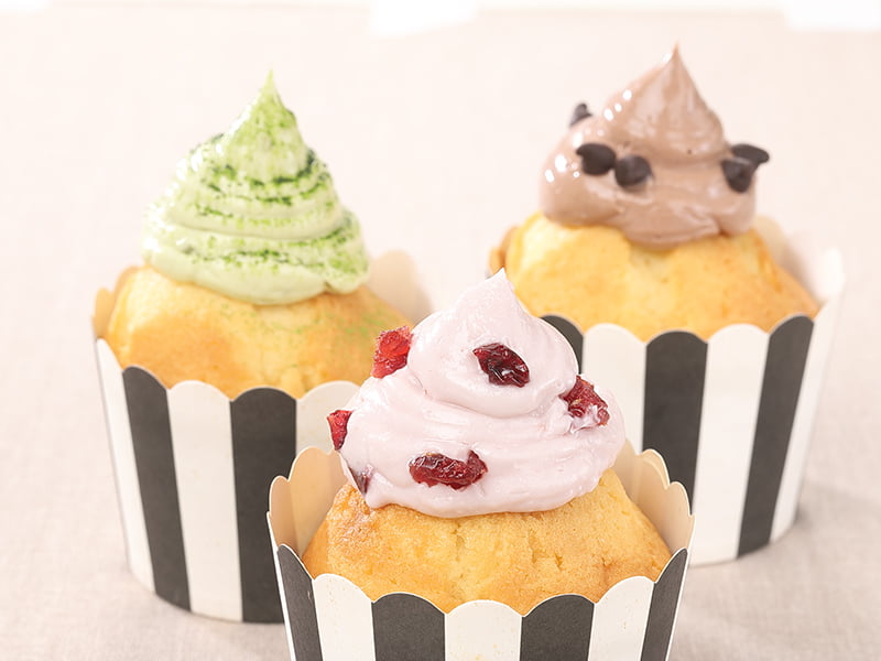 レーズンサブレのクリーム