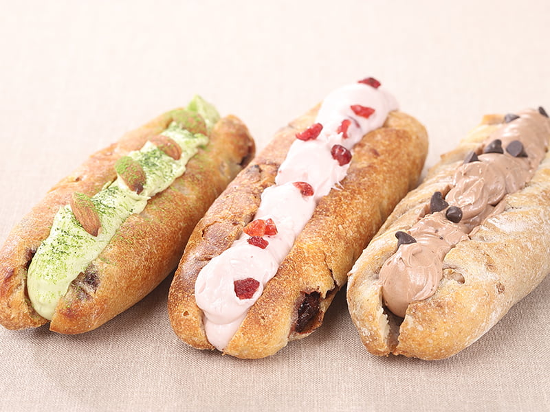 レーズンサブレのクリーム