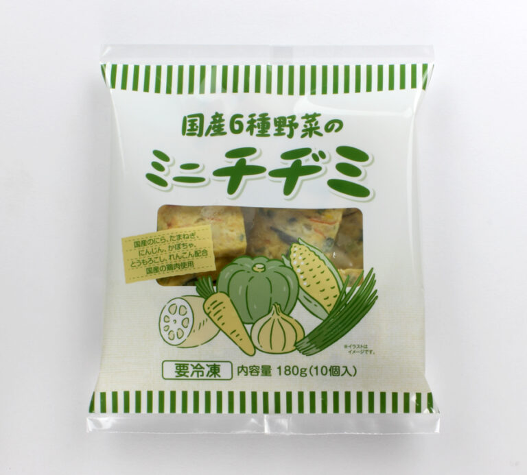 国産6種野菜のミニチヂミ
