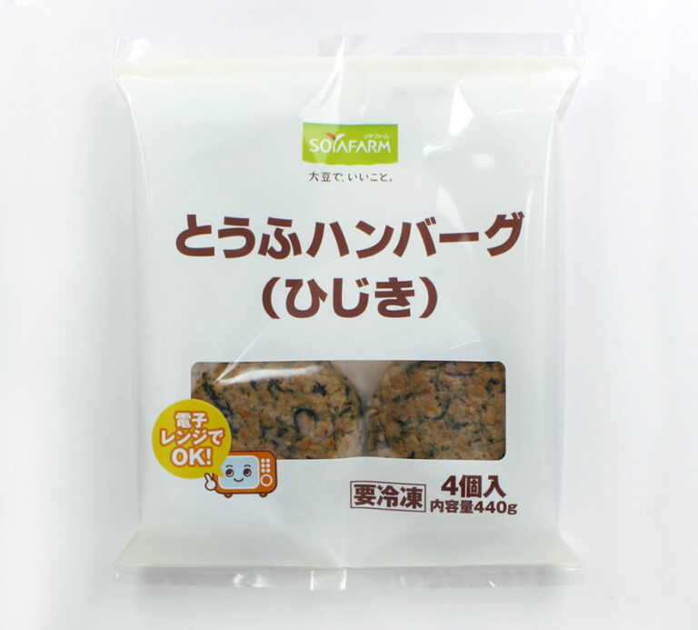 とうふハンバーグ（ひじき）　4個入