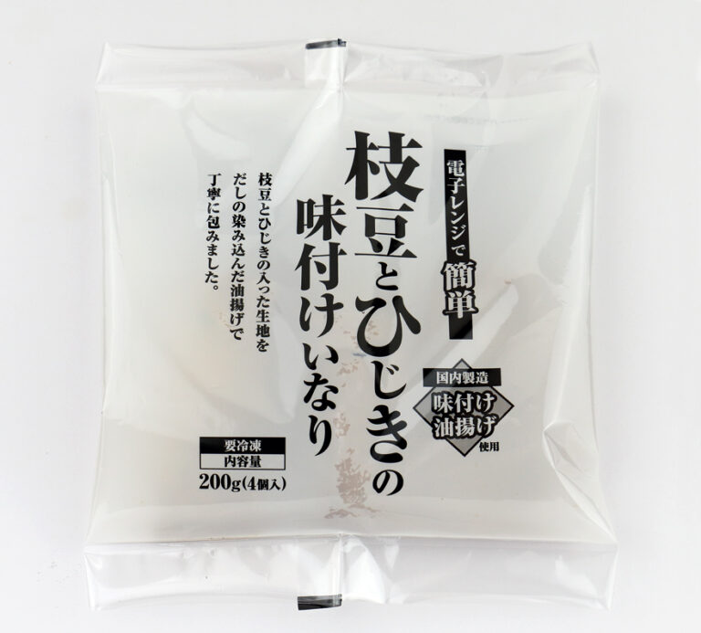 枝豆とひじきの味付けいなり